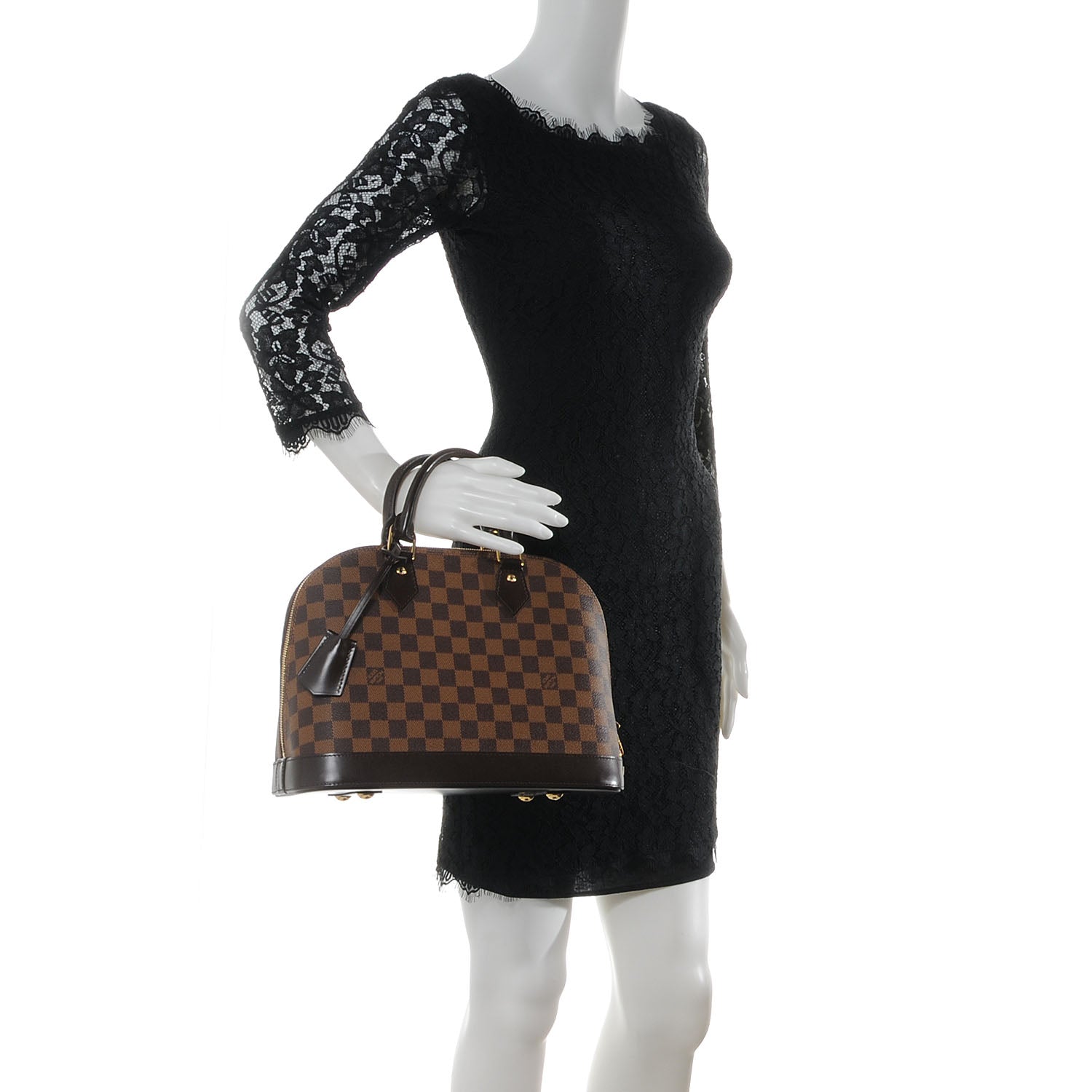 Louis Vuitton Damier Ebene Alma PM 2 of 10