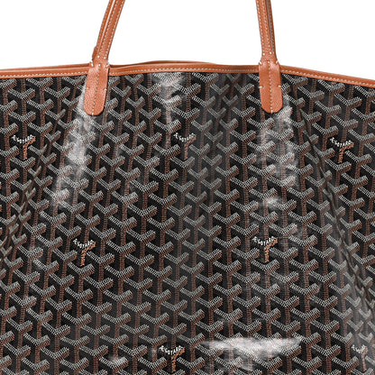 Goyard Goyardine Saint Louis GM Black Gold 8 of 11