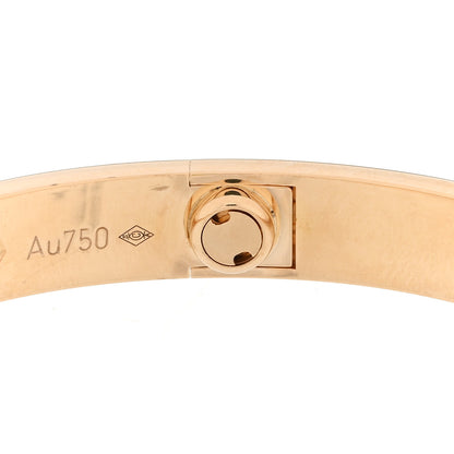 Cartier 18K Yellow Gold 10 Diamond LOVE Bracelet 17 11 of 12