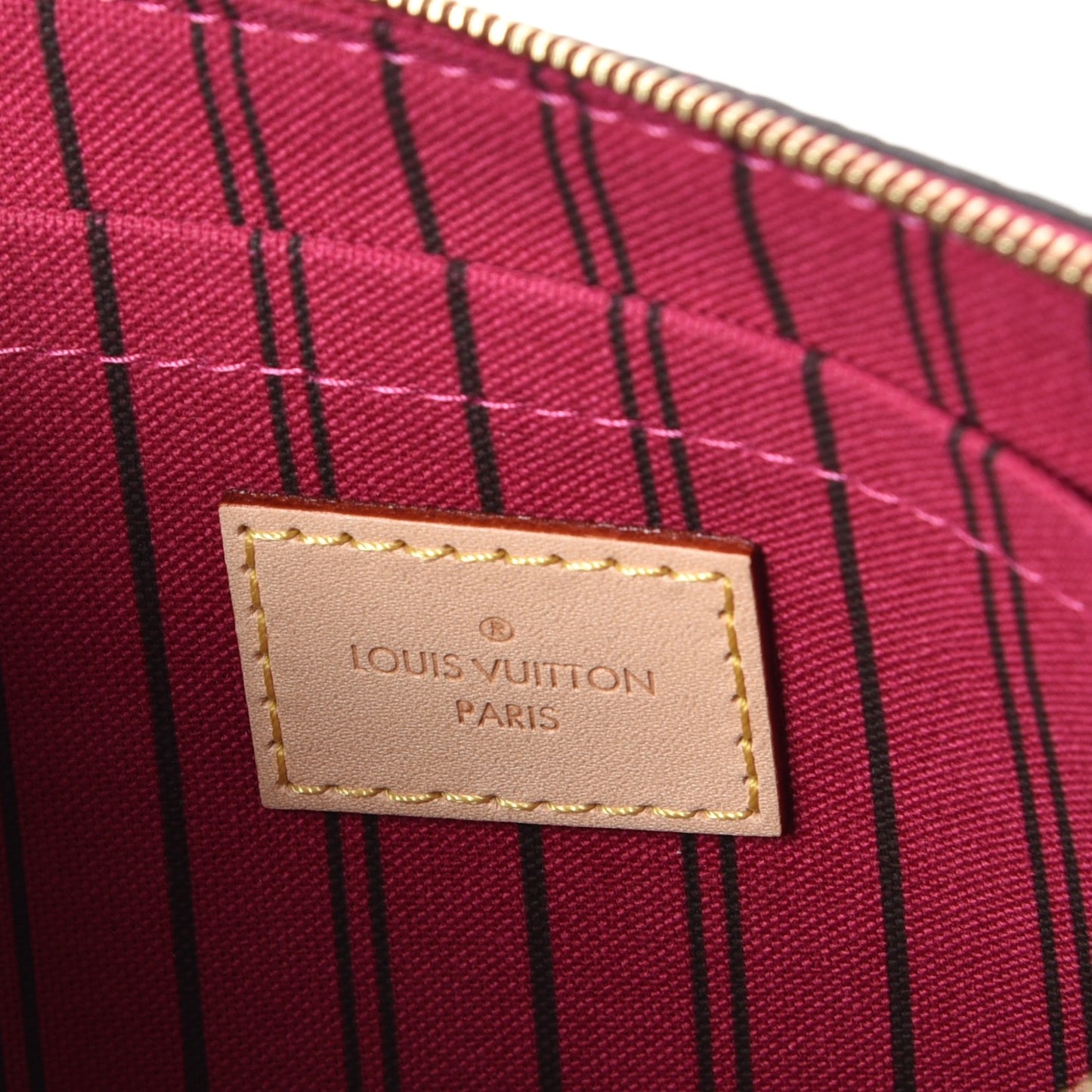 Monogram Neverfull MM GM Pochette Pivoine