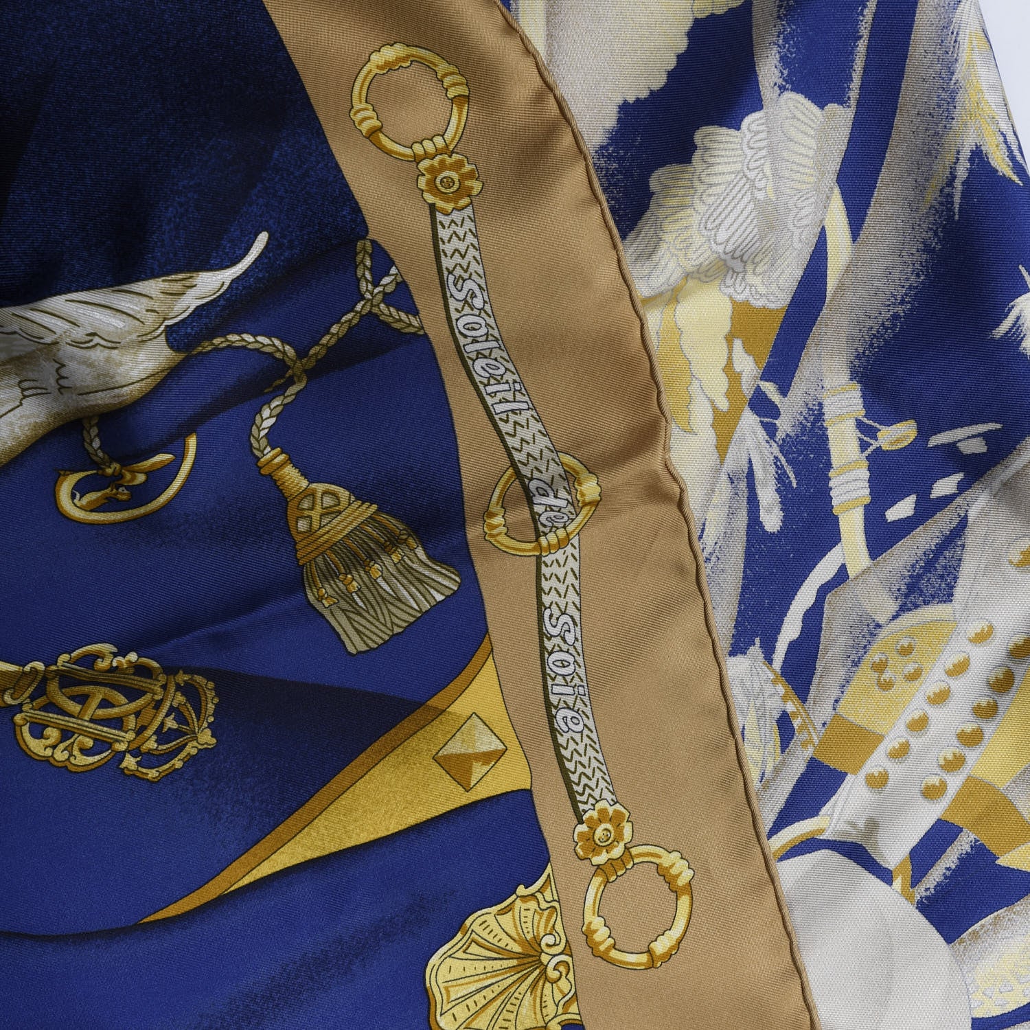 Hermes Silk Soleil De Soie Scarf 90 5 of 5