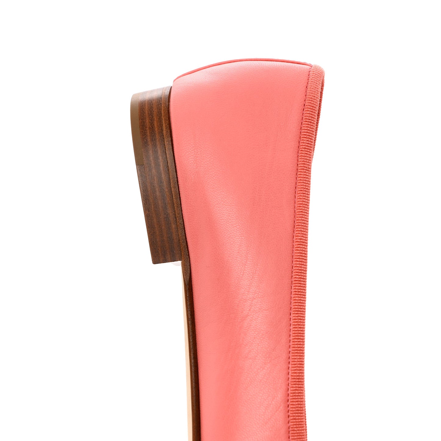 Goatskin Cap Toe CC Ballerina Flats 37 Pink