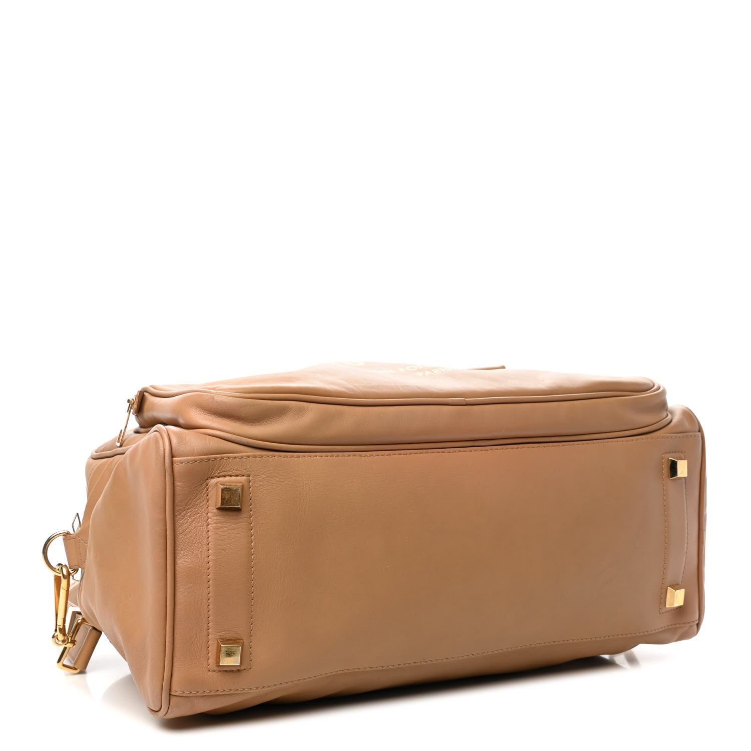 Louis Vuitton Supple Calfskin Paname Take Off Flight Duffle Beige 3 of 6