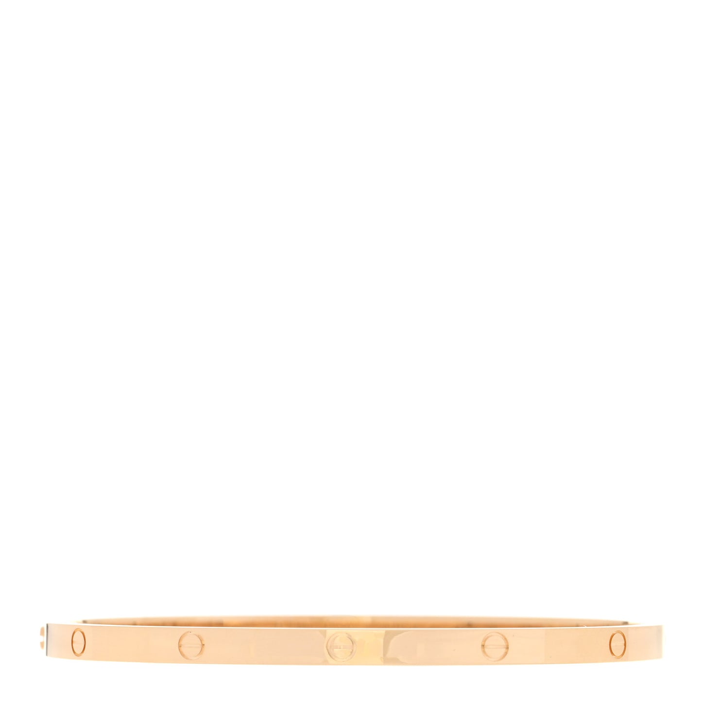 18K Yellow Gold Small LOVE Bracelet 18
