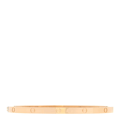 Cartier 18K Yellow Gold Small LOVE Bracelet 18 2 of 5