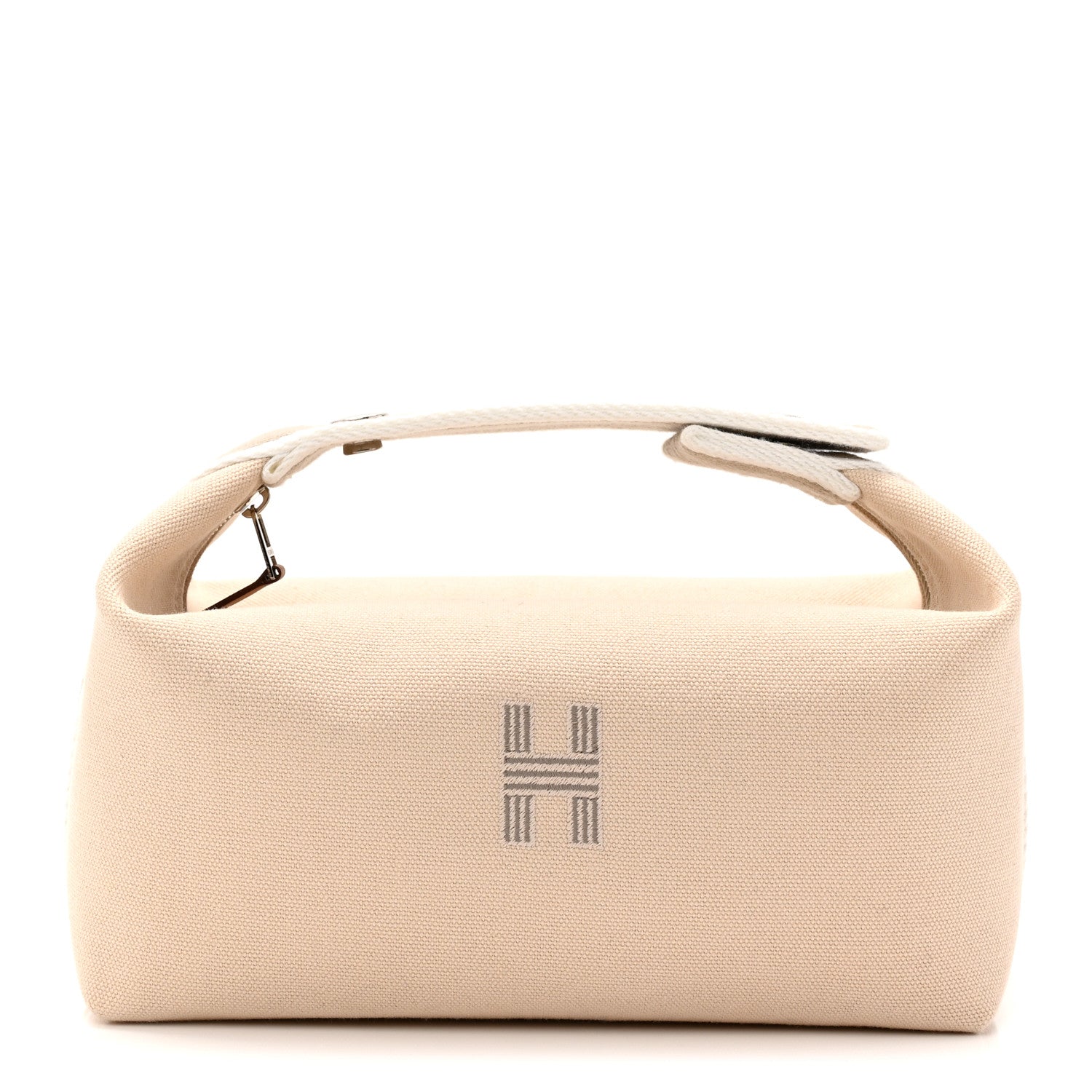 Hermes Canvas Small Bride-A-Brac Pouch Natural 1 of 6