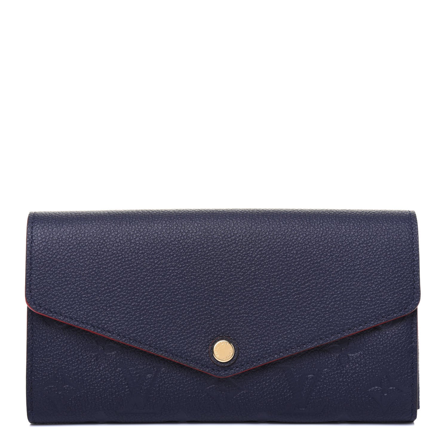 Louis Vuitton Empreinte Sarah Wallet NM Marine Rouge 1 of 10