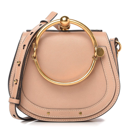 Chloe Calfskin Suede Small Nile Bracelet Bag Biscotti Beige 1 of 10