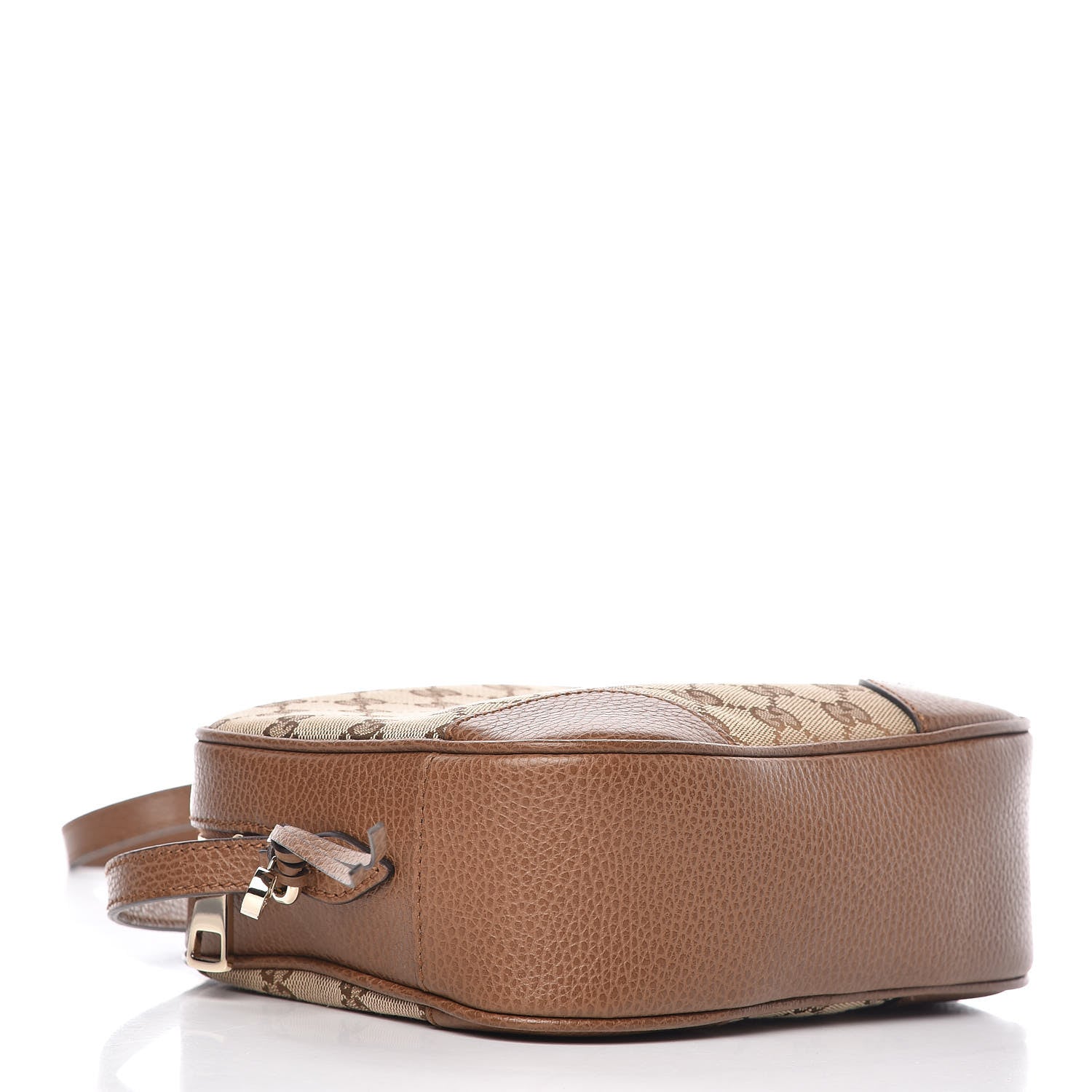 Gucci Monogram Mini Bree Messenger Bag Beige Tabacco 4 of 9