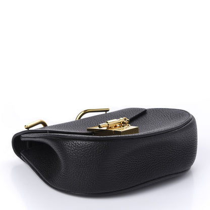 Chloe Grained Lambskin Mini Drew Shoulder Bag Black 4 of 9