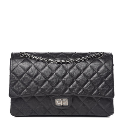 Chanel Aged Calfskin Quilted 2.55 Reissue 226 Flap Black 1 of 10