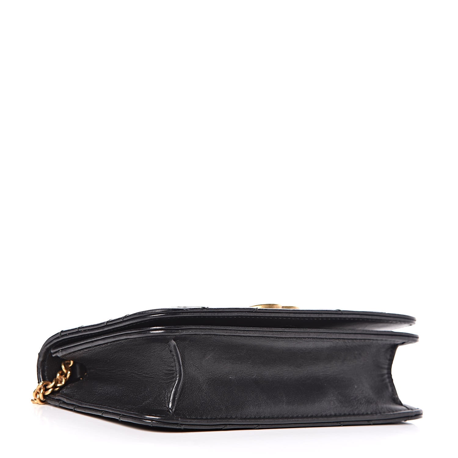 Gucci Calfskin Matelasse GG Marmont Mini Bag Black 4 of 15
