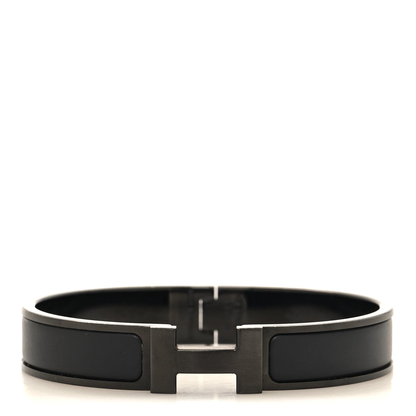 Matte Enamel Narrow Clic Clac HH Bracelet T5 So Black