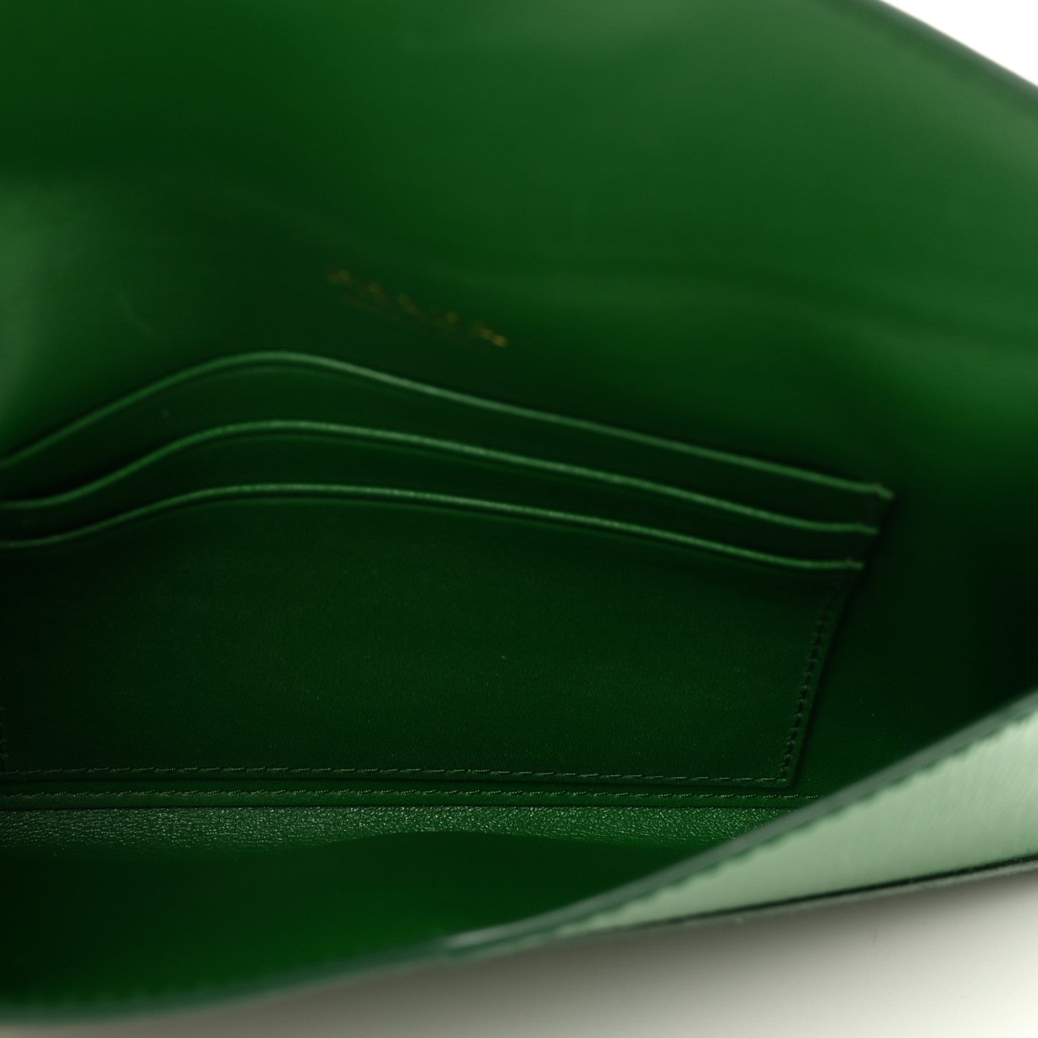 Prada Vitello Move Envelope Wallet Larice 5 of 7