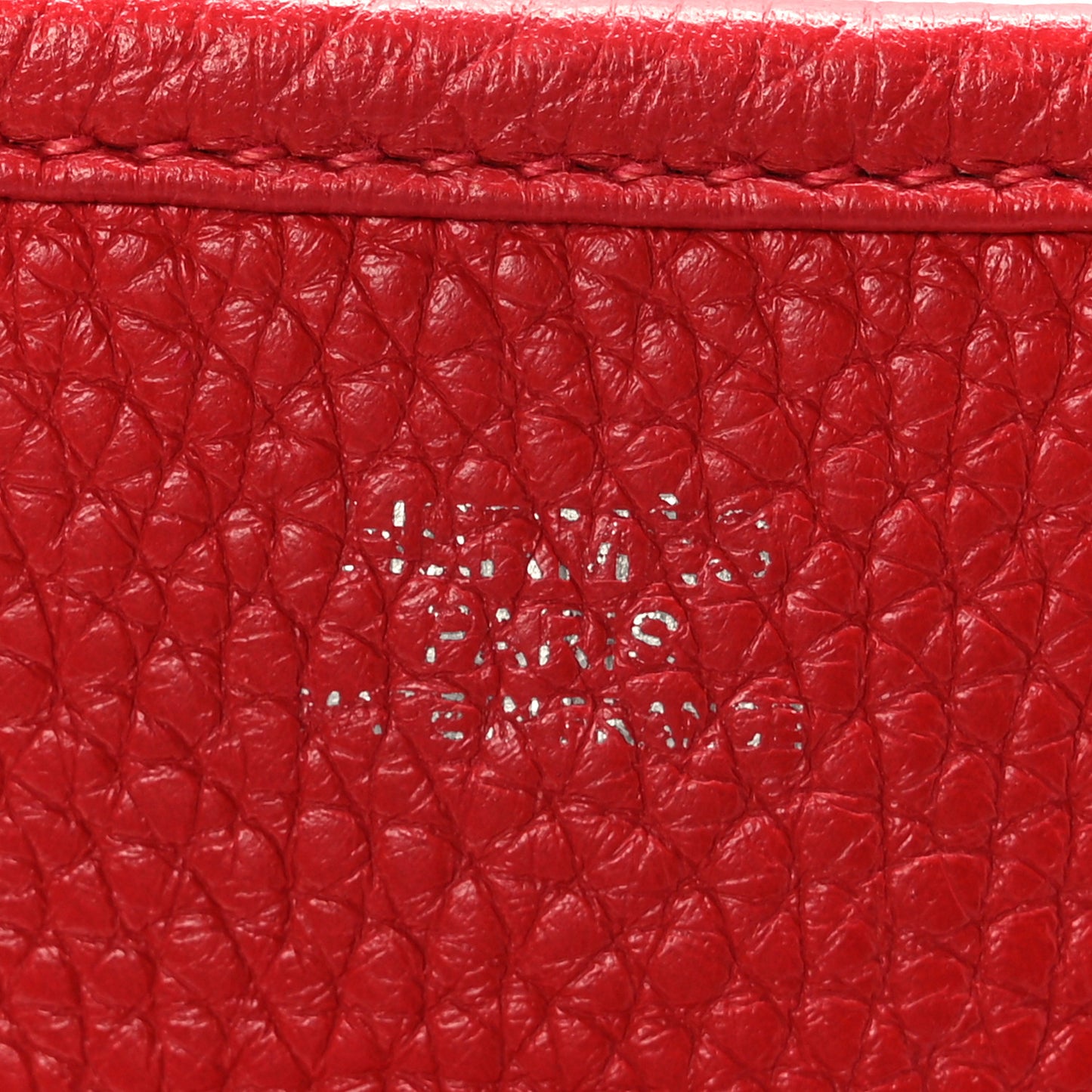 Taurillon Clemence Evelyne III PM Rouge Casaque