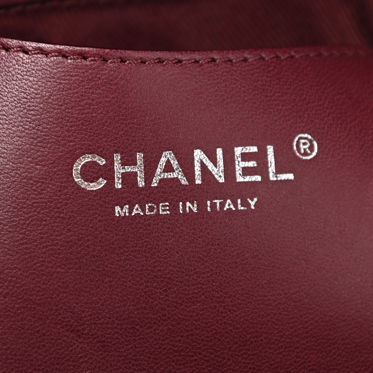 Chanel Patent Quilted Large Just Mademoiselle Bowling Bag Plum 6 of 9