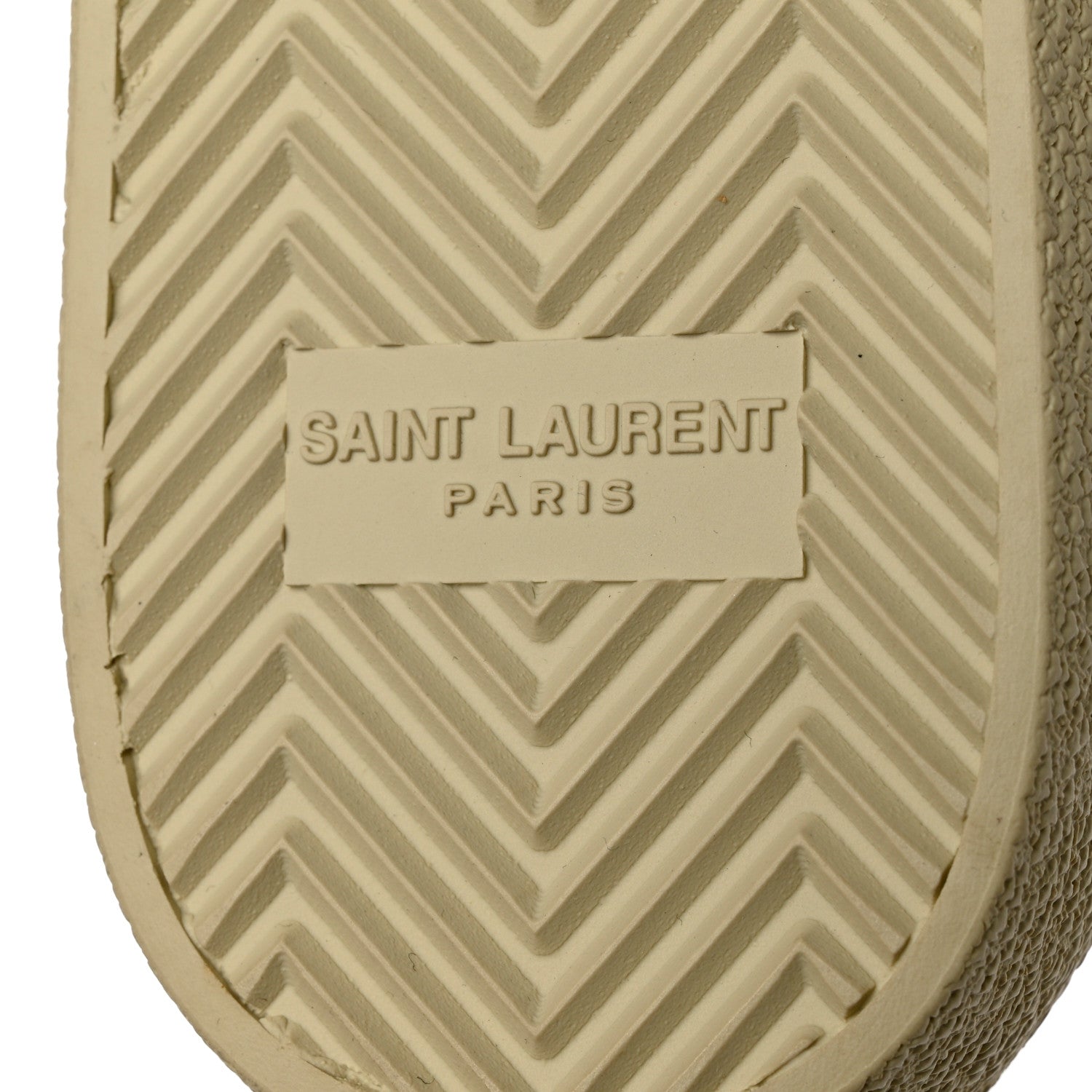 Saint Laurent Calfskin Star Court Sneakers 40 Gold Black 8 of 9