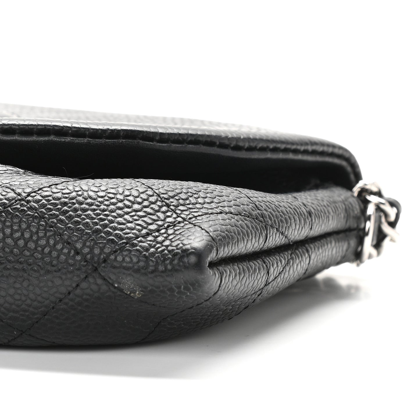Caviar Half Moon Wallet On Chain WOC Black