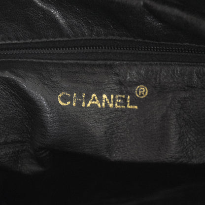 Chanel Lambskin Quilted Tassel Shoulder Bag Dark Brown 8 of 9