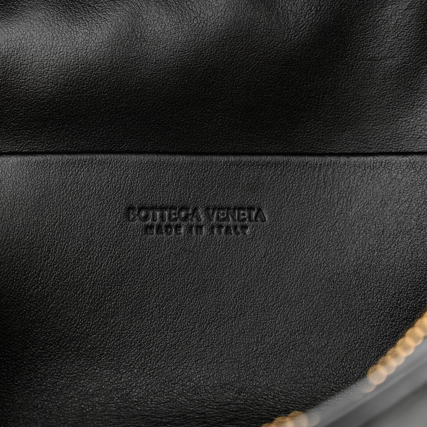 Calfskin Intrecciato Bang Bang Vanity Case Black