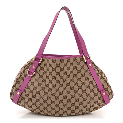 Gucci Monogram Medium Abbey Shoulder Bag Purple 1 of 11