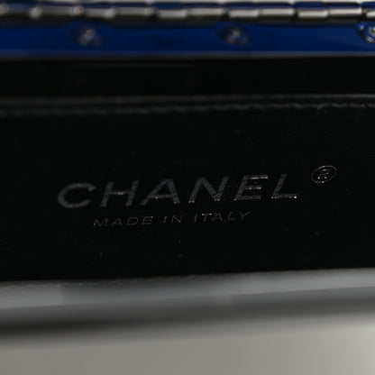 Chanel Plexiglass Plexi Coco Bag Black Blue 6 of 11