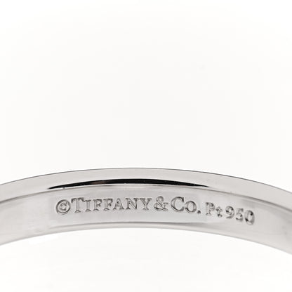 Tiffany Platinum 3mm Classic Wedding Band Ring 58 8.25 4 of 4