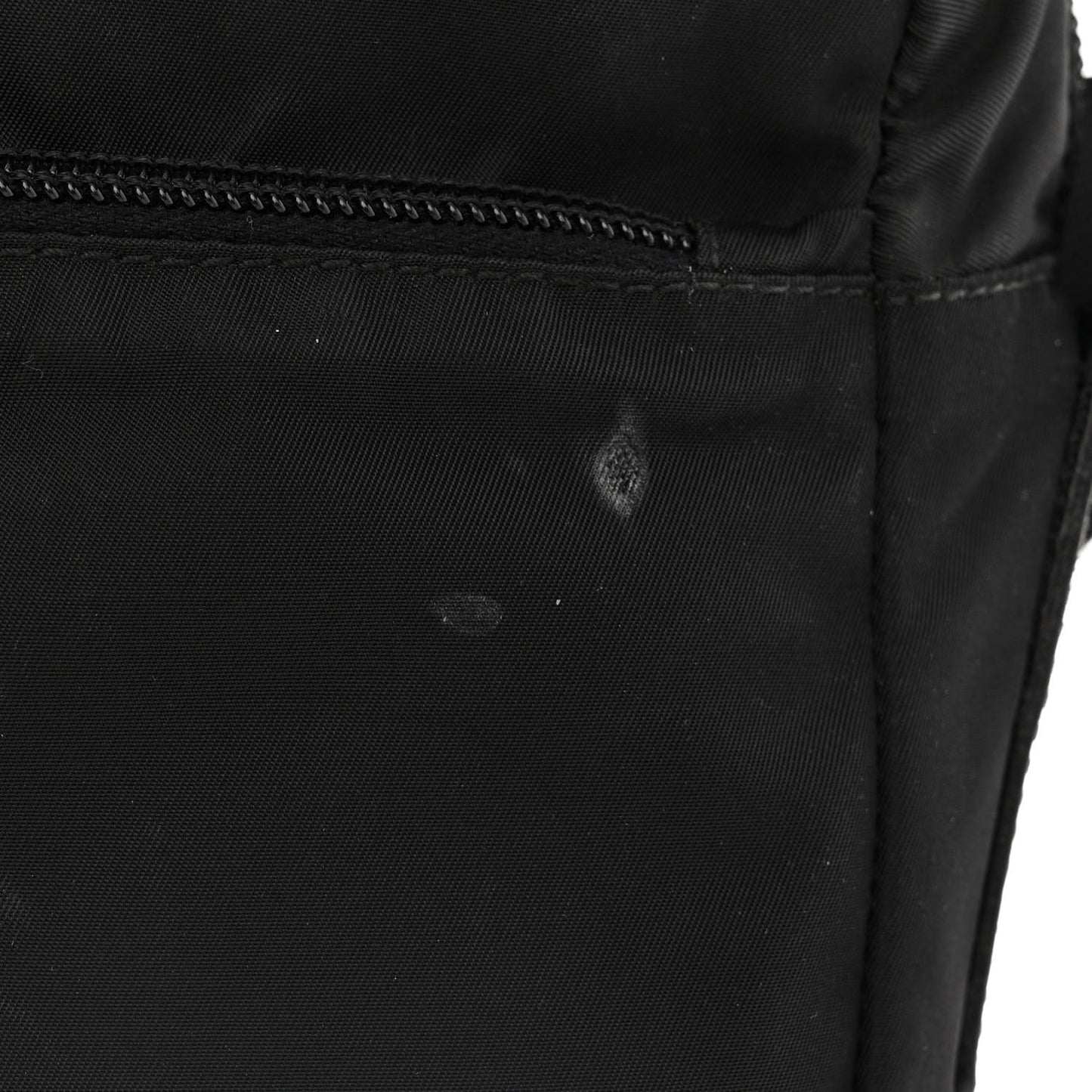 Nylon Tessuto Vela Crossbody Bag Black