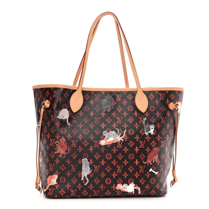 Louis Vuitton Catogram Neverfull MM Marron 1 of 10