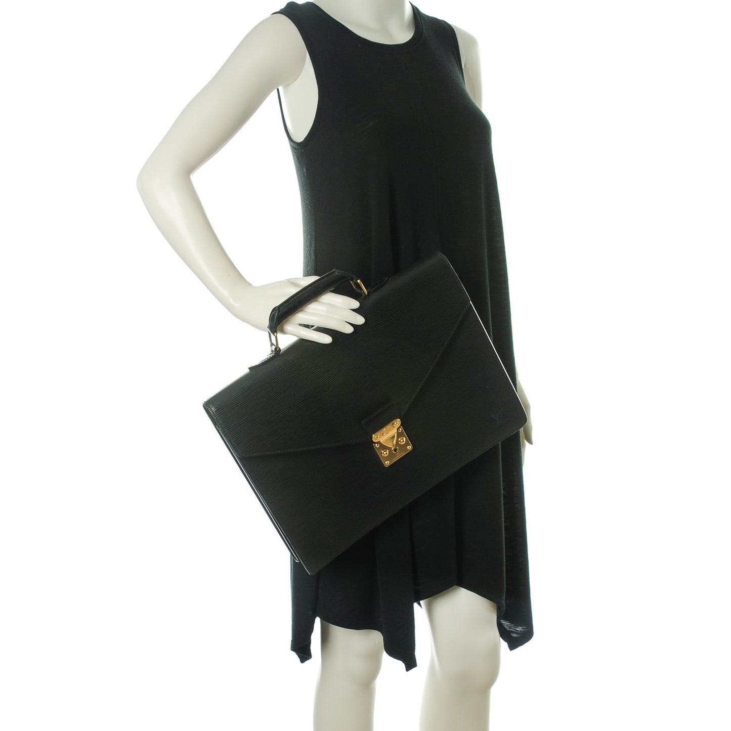 Epi Serviette Conseiller Briefcase Black