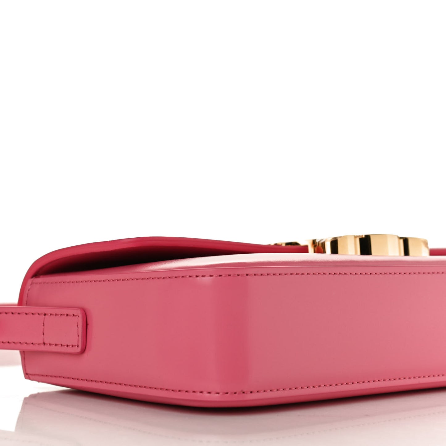 Shiny Calfskin Triomphe Flamingo