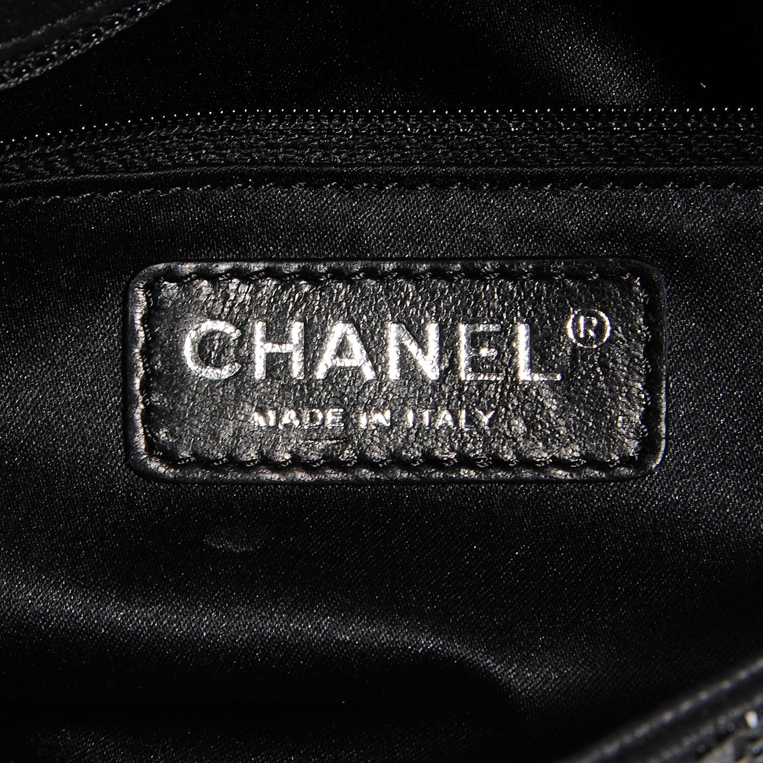 Chanel Strass Small Single Flap Black 6 of 9