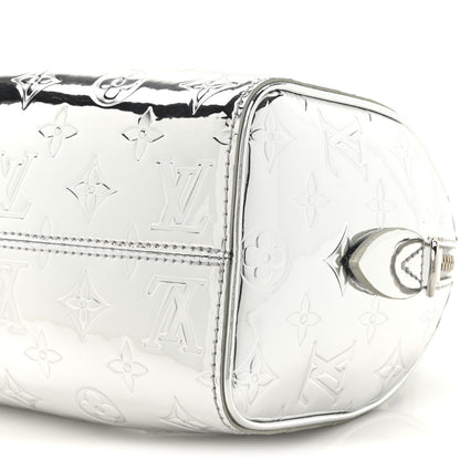 Louis Vuitton Monogram Miroir Speedy Bandouliere 20 Silver 8 of 9