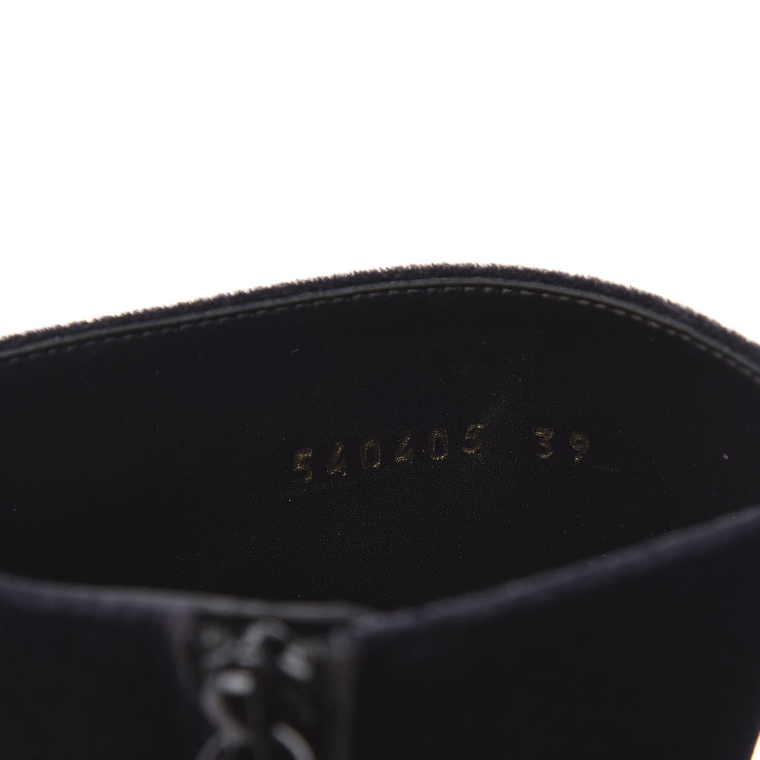 Balenciaga Smooth Velvet Ankle Boots 39 Black 8 of 10