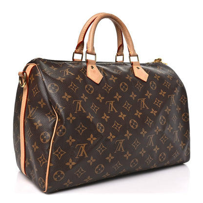 Louis Vuitton Monogram Speedy Bandouliere 35 3 of 12