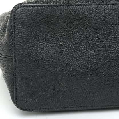 Gucci Pebbled Calfskin Large Soho Hobo Black 12 of 15