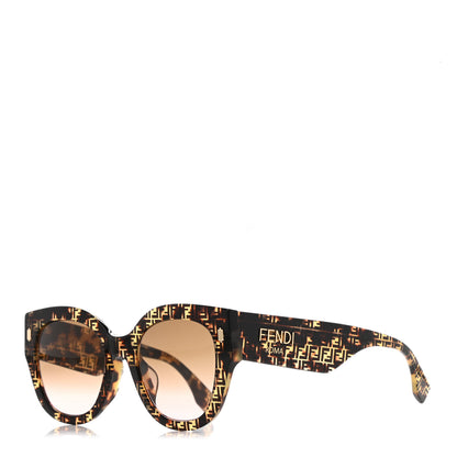 Fendi Acetate FF Sunglasses FF 0452/F/S Tortoise 1 of 7