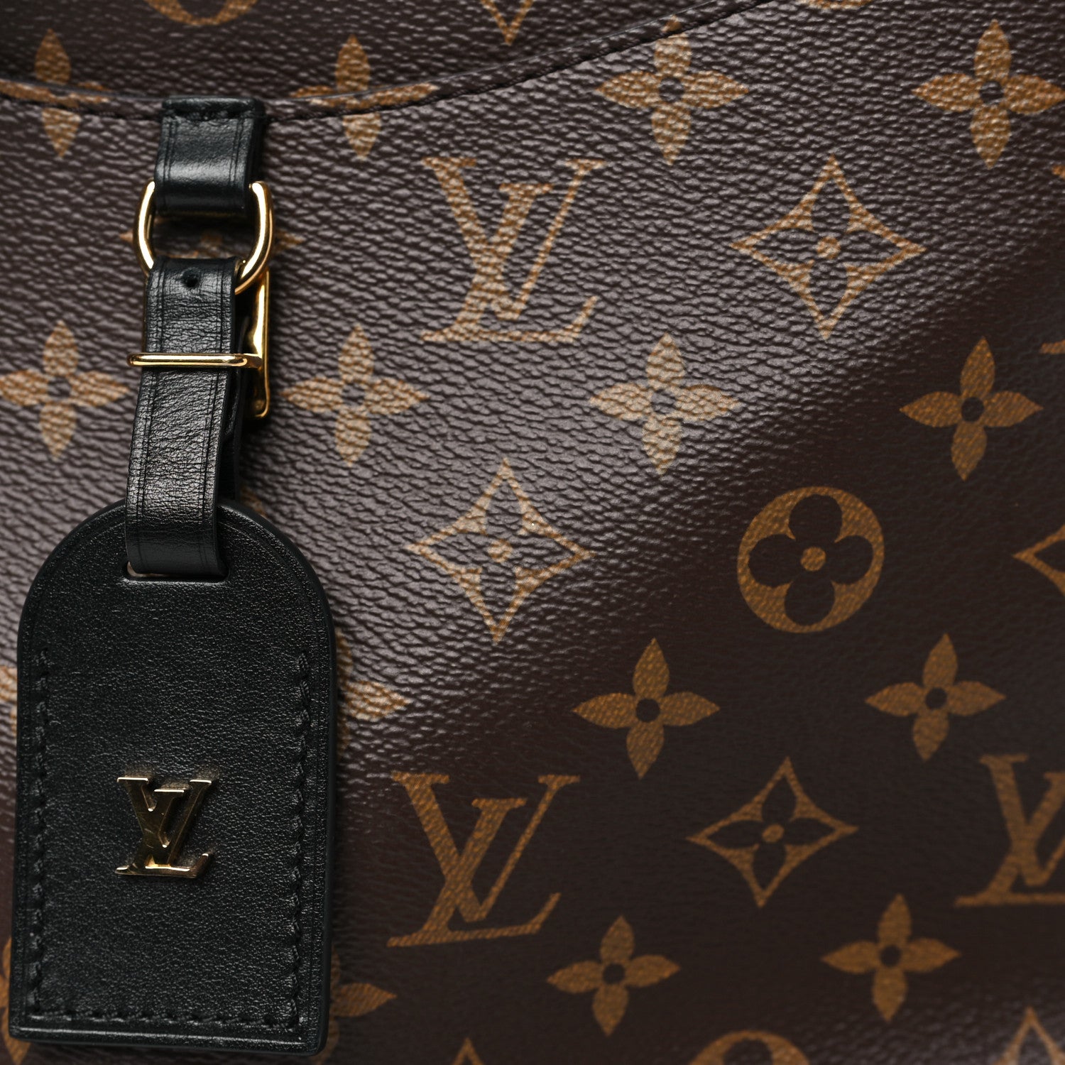 Louis Vuitton Monogram Odeon MM Black 7 of 9