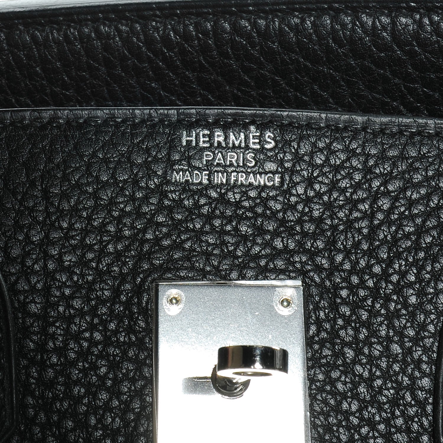 Hermes Fjord Birkin 35 Black 6 of 9