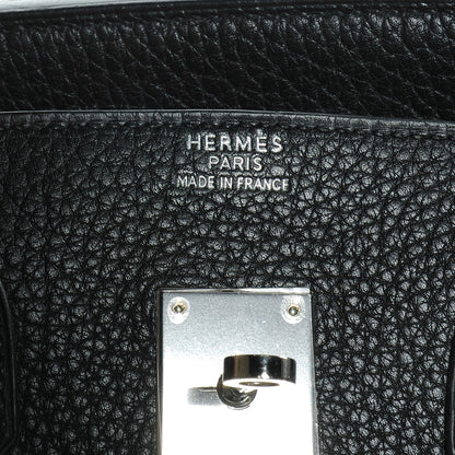 Hermes Fjord Birkin 35 Black 6 of 9