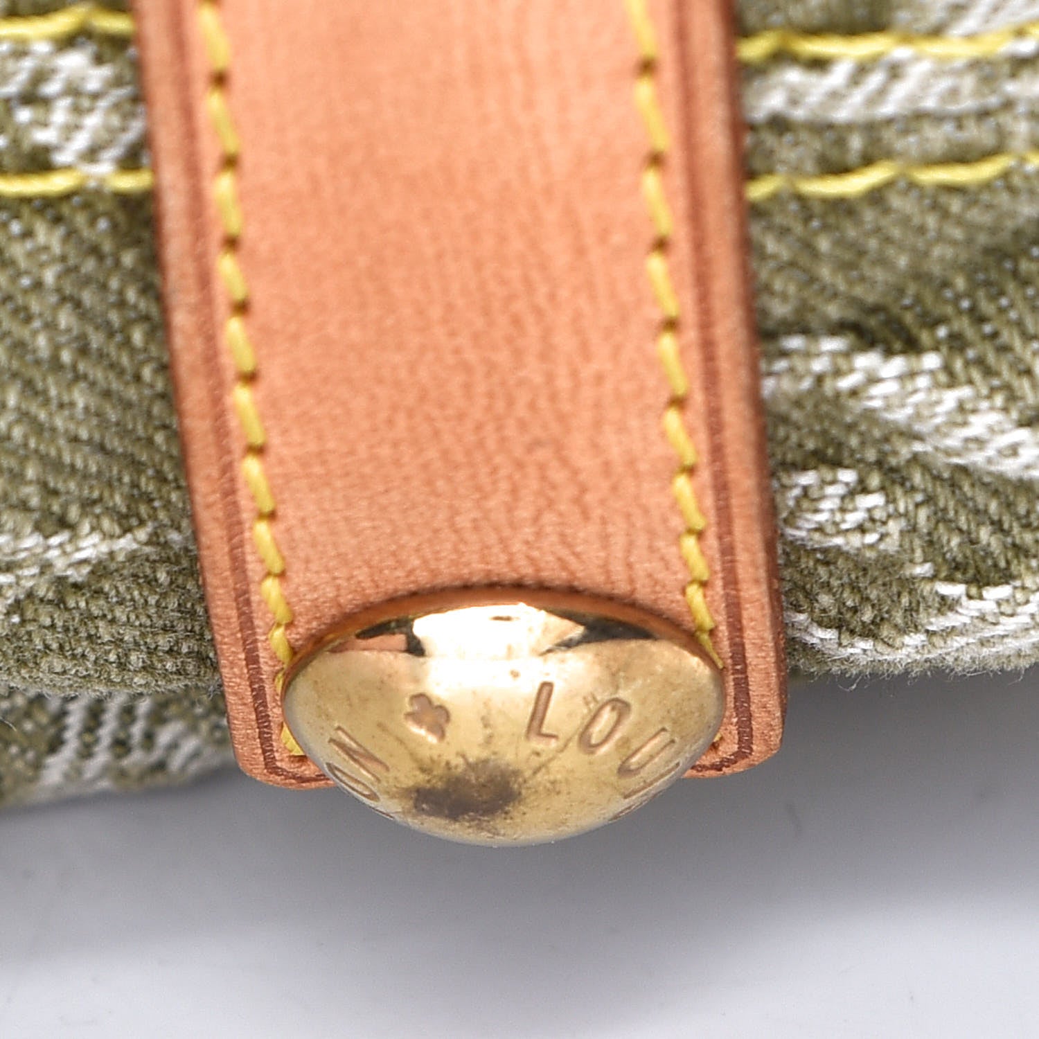 Louis Vuitton Denim Baggy GM Lichen 13 of 15