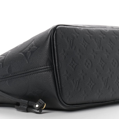 Louis Vuitton Empreinte Monogram Giant Neverfull MM Black 8 of 10