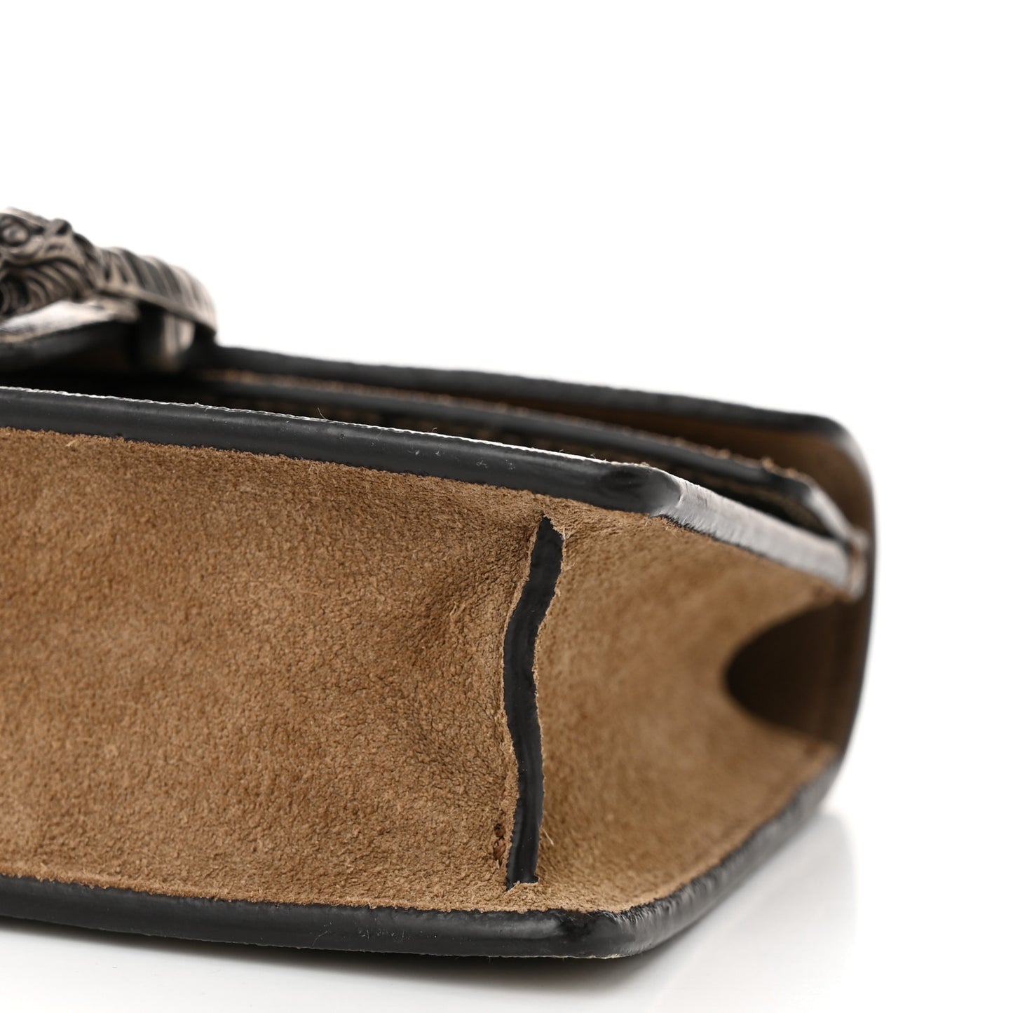 GG Supreme Monogram Super Mini Dionysus Shoulder Bag Taupe