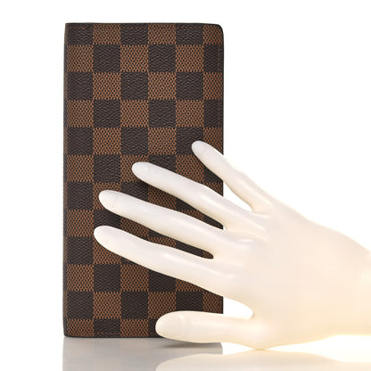 Louis Vuitton Damier Ebene Brazza Wallet 2 of 7