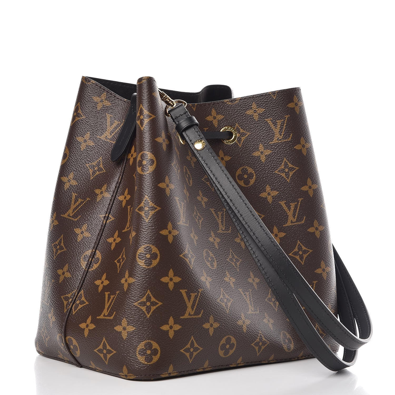 Louis Vuitton Monogram Neonoe MM Black 3 of 7