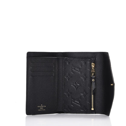 Louis Vuitton Empreinte Compact Curieuse Wallet Black 5 of 7