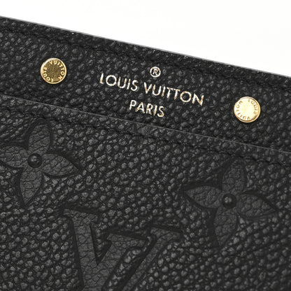 Louis Vuitton Empreinte Card Holder Black 8 of 9
