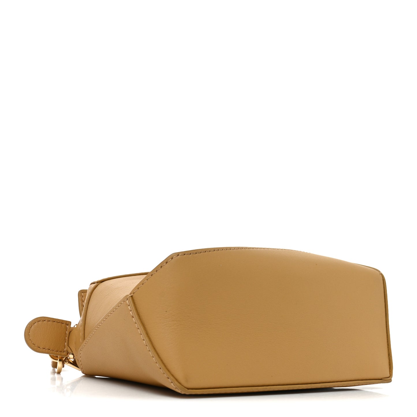 Calfskin Mini Woven Puzzle Bag Sahara