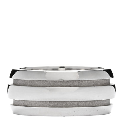 Tiffany Sterling Silver Atlas Groove Band Ring 53 6.5 2 of 3