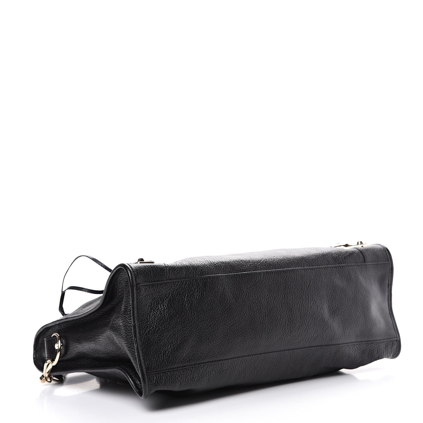 Chevre Gold Metallic Edge Hardware City Black